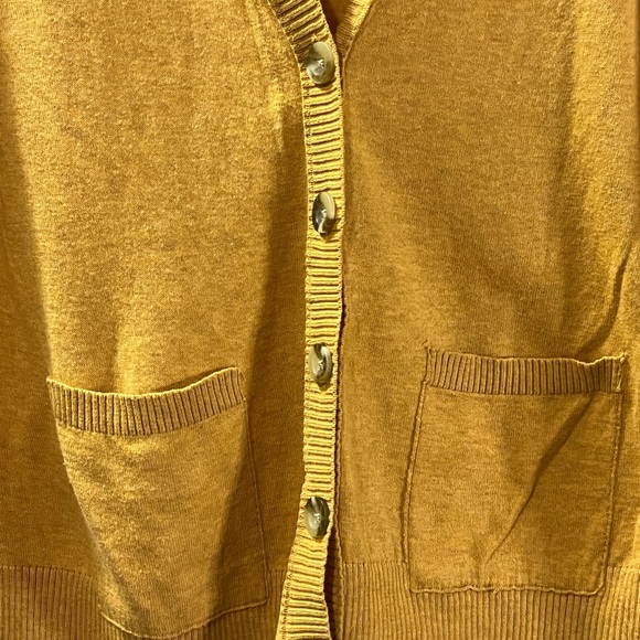 3/$30 Mossimo Supply Co. | Golden Button up Cardigan Sweater | Size XXL - Picture 3 of 10